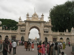 Entrée du palais